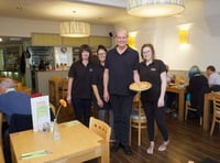 Pizza Cafe's fundraising for Rowcroft Hospice