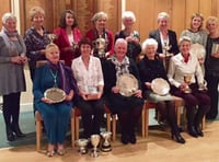 Awards time for the ladies of Teignmouth Golf Club