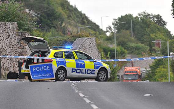 Newton Abbot to Teignmouth road closed after serious motorcycle