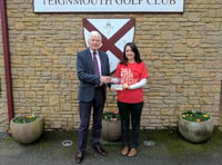 Teignmouth golfers raise £1,100 for heart charity