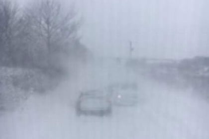 HEAVY SNOW WARNING: Only travel if absolutely necessary