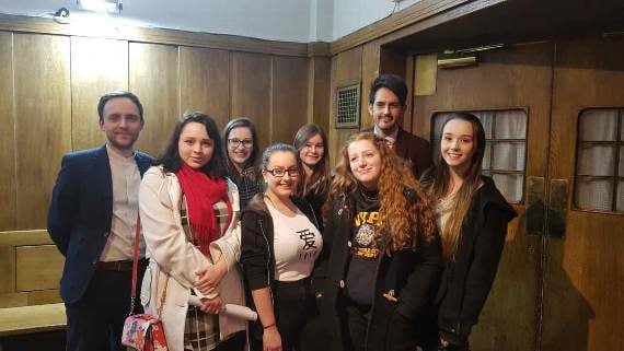 Teignmouth Community School language students  get an insight into  Spanish filmmaking