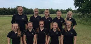 Newton Abbot College girls are rounders champions