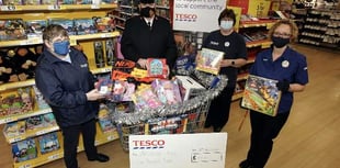 Tesco team at Newton Abbot aims to put a smile on children’s faces