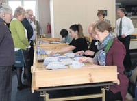 Teignbridge Council election count underway