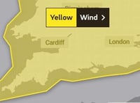 Yellow Warning for Teignbridge updated as Storm Franklin heads in