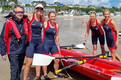 ‘Oar-some’ effort from Teign Scullers crew