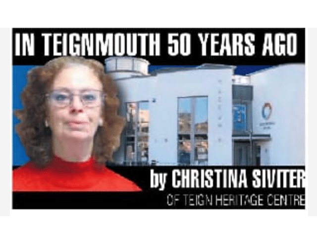 Flashback to 1973 and the read the stories of the day in Teignmouth