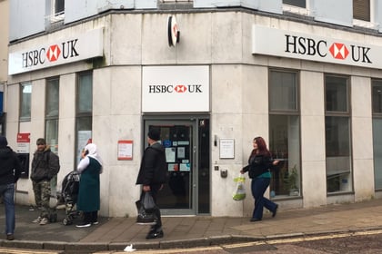 Town HSBC branch spared in latest round of bank closures