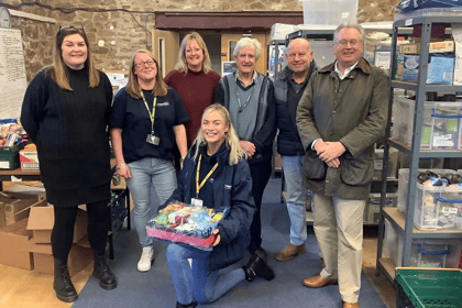 Hampers for people in temporary accommodation over Christmas