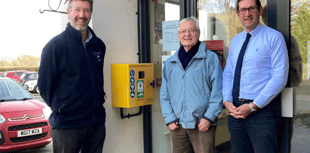 Heart lifesaver for Bovey