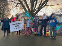 Teignbridge schools partially closed as teachers walk out on strike