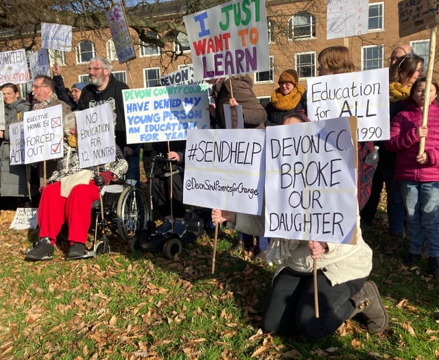 'Relentless failings' on special educational needs say protesters