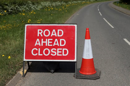 Road closures: a dozen for Teignbridge drivers this week