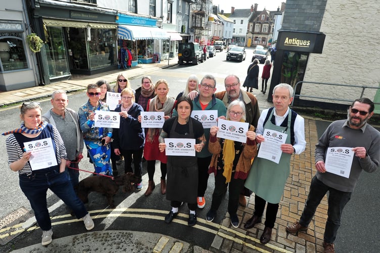 Photo: Steve Pope  MDA180323A_SP006
Ashburton traders unhappy at the proposed Starbucks development on the edge of town