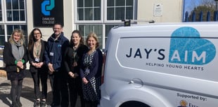 College staff aiming high injump for Jay’s Aim charity