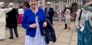 Community champion at Buckingham Palace