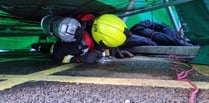 Rescuing people from confined and cramped spaces