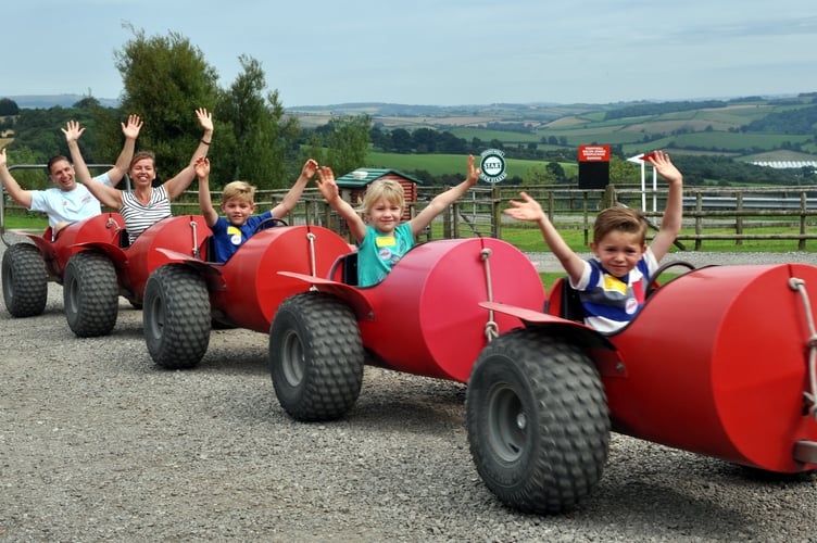 Fun at Pennywell Farm.
Picture: Data 17-5-23