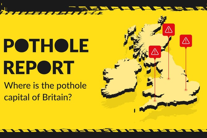 Potholes survey reveals best and worst areas 