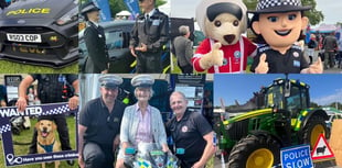 Police thank the public after meeting 100s of visitors at County Show