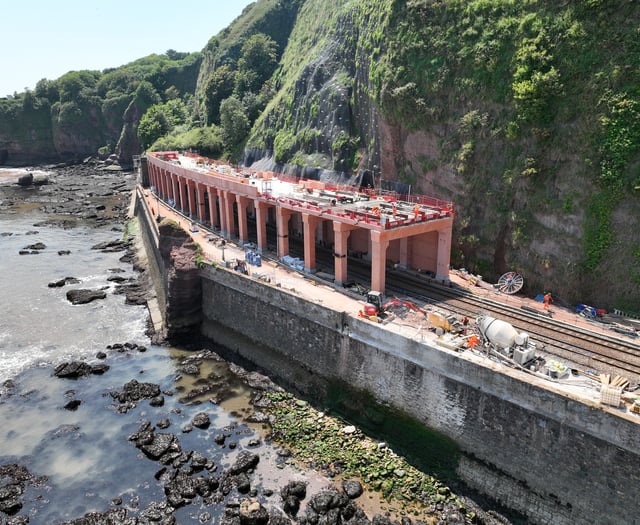 Rockfall shelter shortlisted for engineering award 