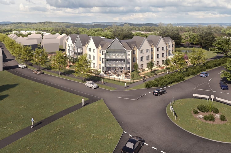 A new £13m luxury care home is set to open in Dawlish early next year, offering care for up to 71 people and creating 75 new jobs at Claremont Manor.
Picture to accompany press release from Maria Mallaband Care Group on 29-6-23)