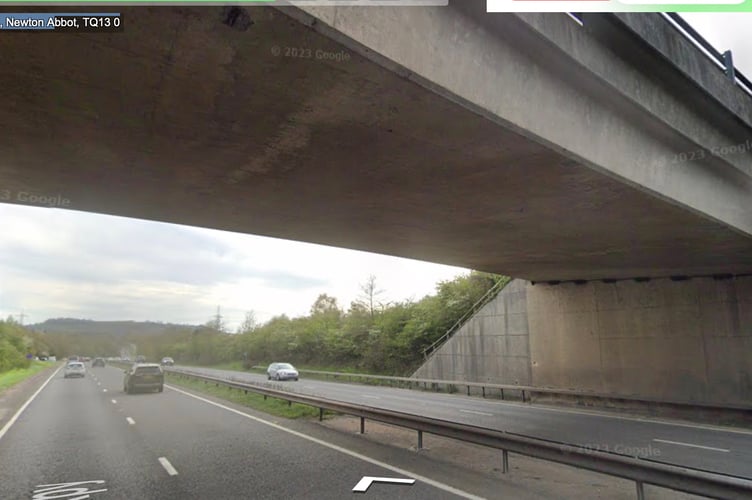 The A38 at Chudleigh. Picture: Google Street view