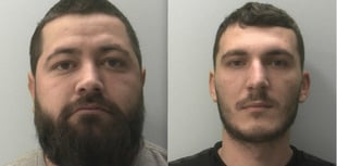 Poltimore drug couriers jailed
