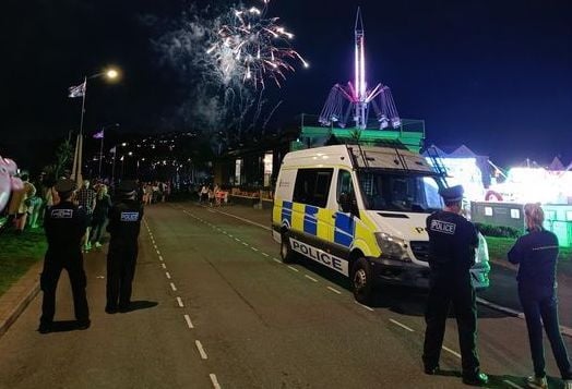 Police will be keeoping an increased presence in Teignmouth over the weekend.
Picture: Teignmouth and Dawlish Police (29-7-23)