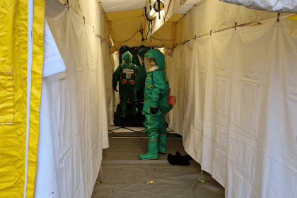 ICYMI: Moorland firefighters team up for decontamination training