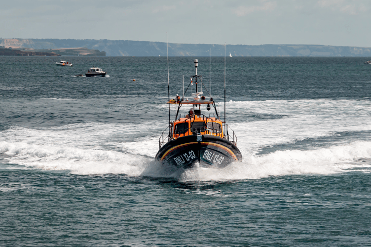 RNLI stock image