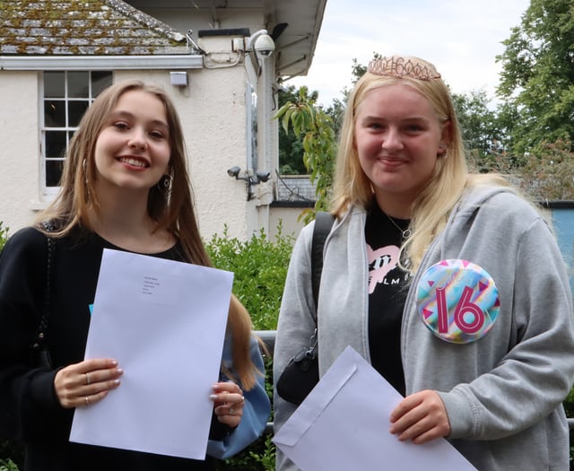 Tears of GCSE joy at Teignmouth Community School