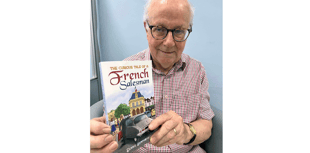 Newton Abbot man Dennis says bonjour with new book