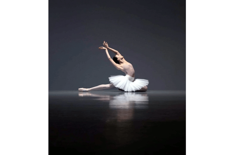 Bethany dancing at the Royal Opera House.