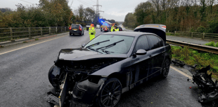 ICYMI: Multi car collision on A38 