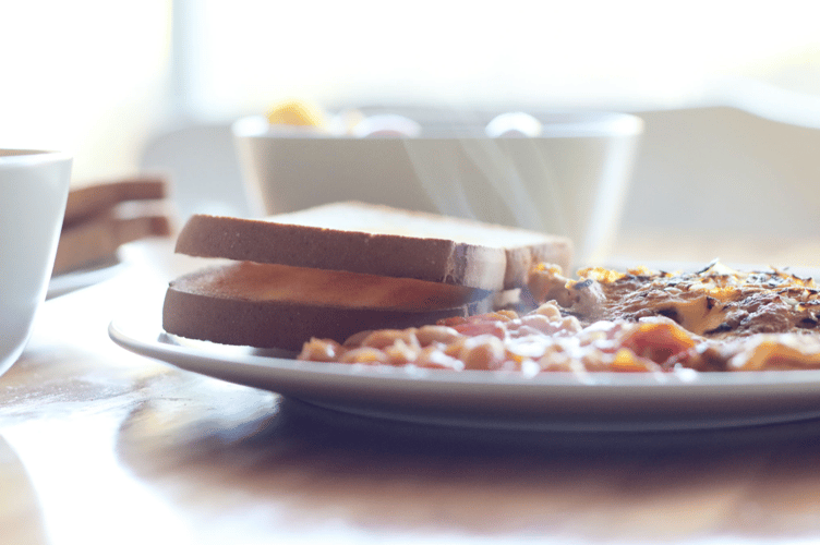 Breakfast stock image 