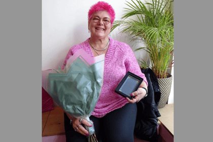 Louise’s hard work recognised with volunteer award
