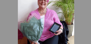 Louise’s hard work recognised with volunteer award