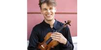 Top scholarship for talented violinist Joel