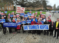 Hospital campaigners 'euphoric' after council support