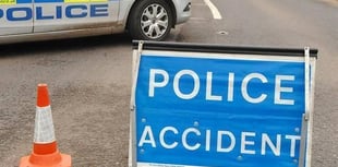 Crash forces road closure