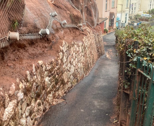 Popular Dawlish footpath reopens