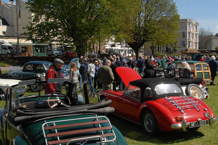 Drive It Day Dawlish, Photo Crash Box and Classic Car Club. 