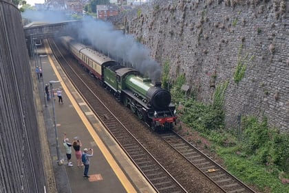 Steam history passes Dawlish this weekend 