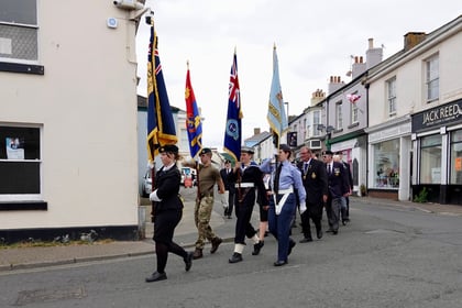 Town celebrates armed forces past, present and future