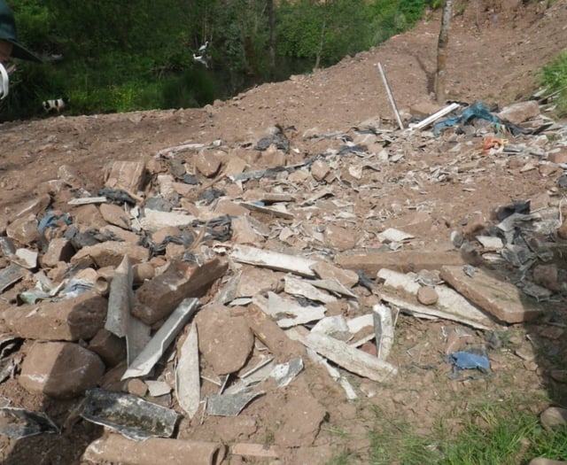 Landowner jailed for dumping asbestos