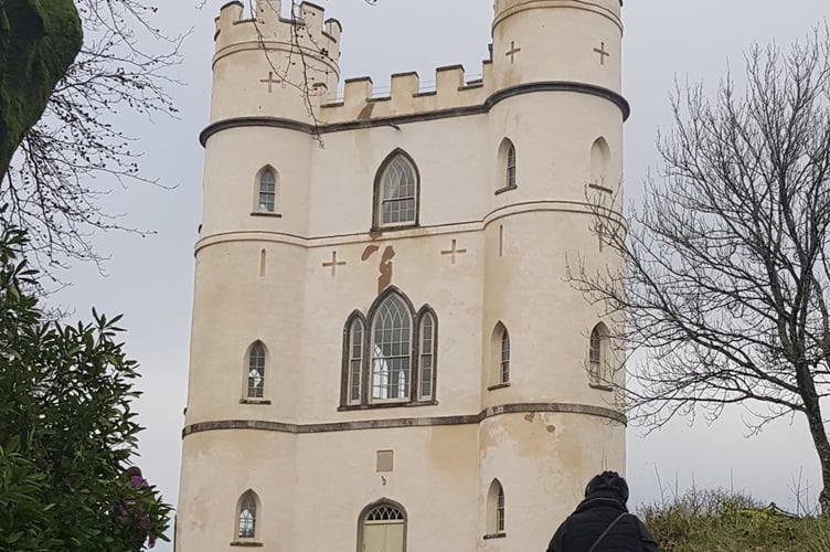 Haldon Belverdere, landmark in Dunchideock. Photo Guy Henderson 