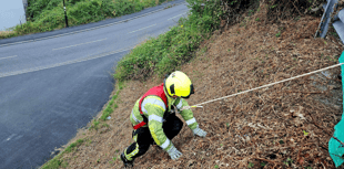 Practice makes perfect as firefighters train at height 