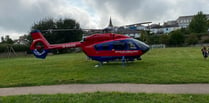 Blue lights to mark mercy helicopter service 